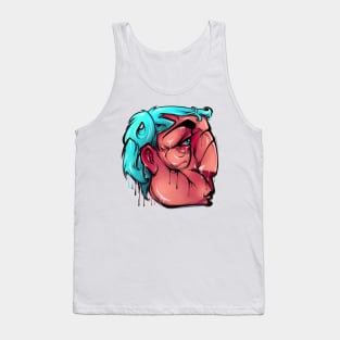 Graffiti Character Tank Top